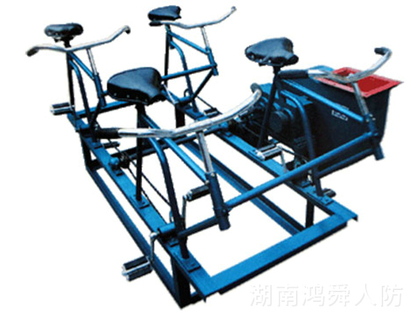 电动、脚踏两用风机